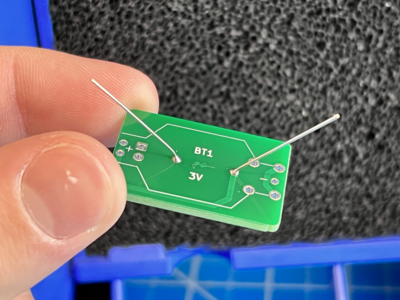 Solder the leads to the board