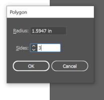 Single clicking with the tool will bring up these settings.